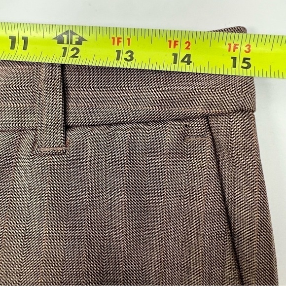GAP Women’s Career Dress Pants Sz 6R Multi Color Multi Color 42% Wool Pockets - Picture 9 of 13